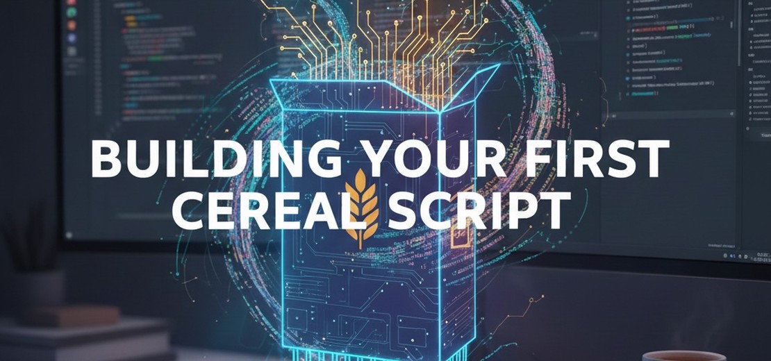 Building Your First Cereal Script